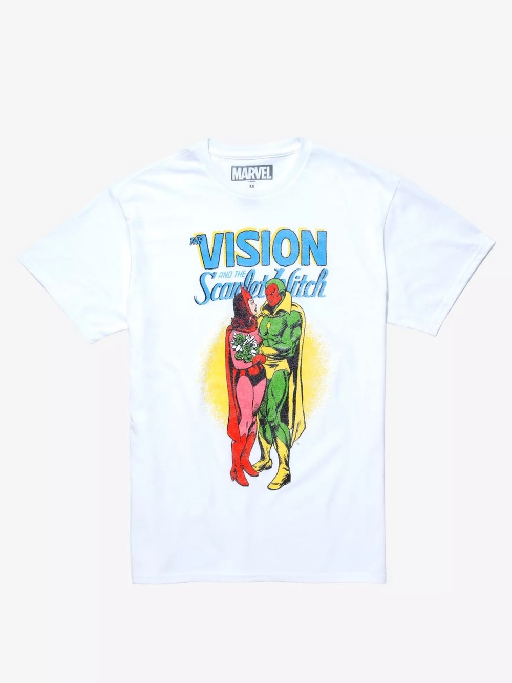 Marvel The Vision & The Scarlet Witch Vintage Tee